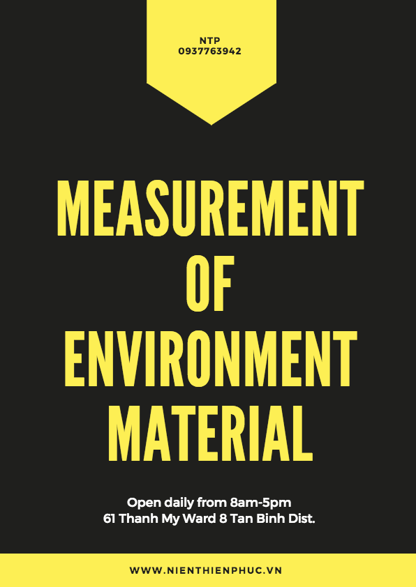 Thiết bị đo môi trường vật liệu